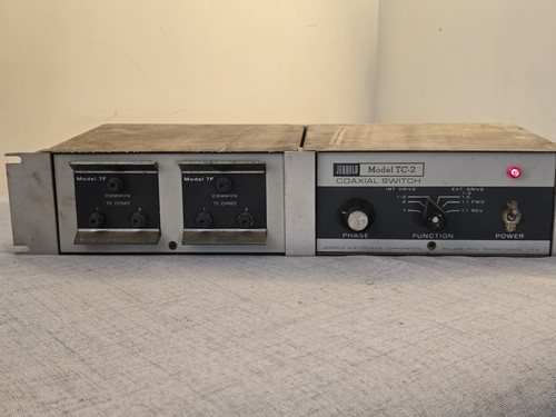 Jerrold coaxial switch - jerrold, tc-2