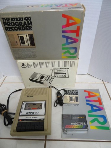 Atari 410 program recorder - atari,